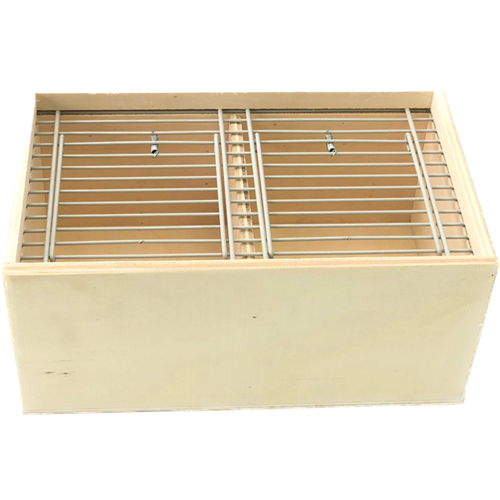 Vervoerskist open klein 2-vaks